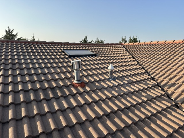 AR Roofing intalling a roof in a Wichita neighborhood