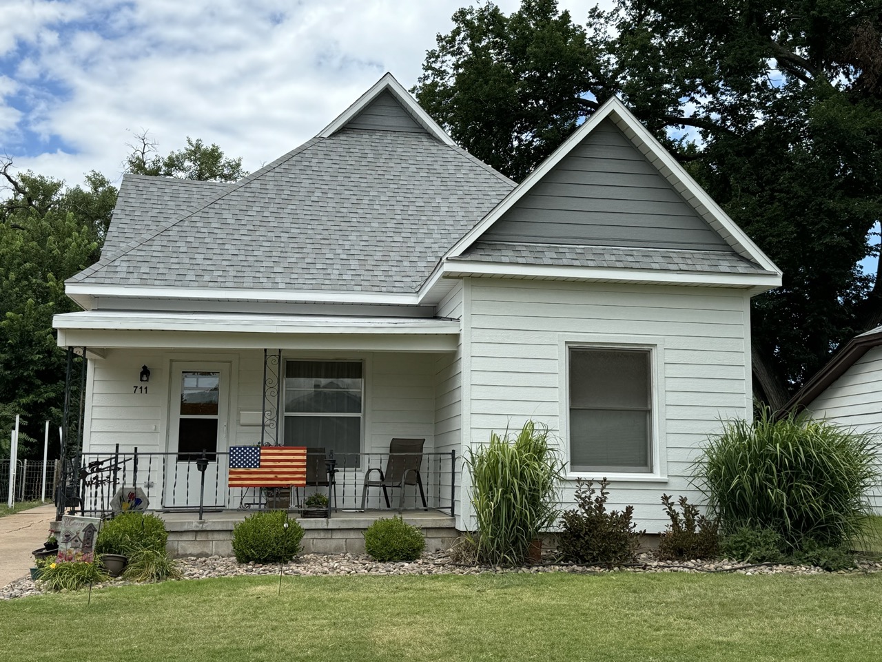 Custom gutter installation by A-R Roofing & Exteriors