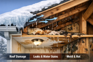 Ice Dams: The Silent Winter Threat That Can Wreck Your Roof (And Your Home)