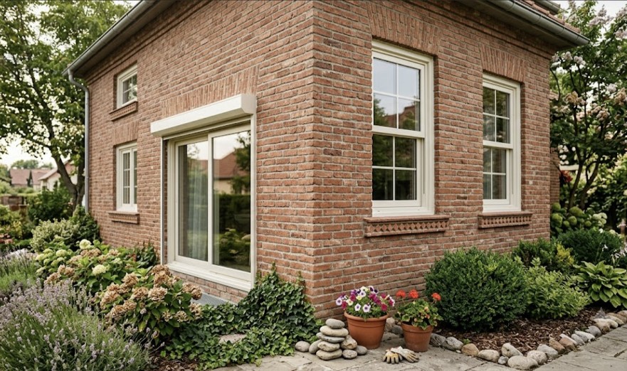 A new vinyl replacement windows
